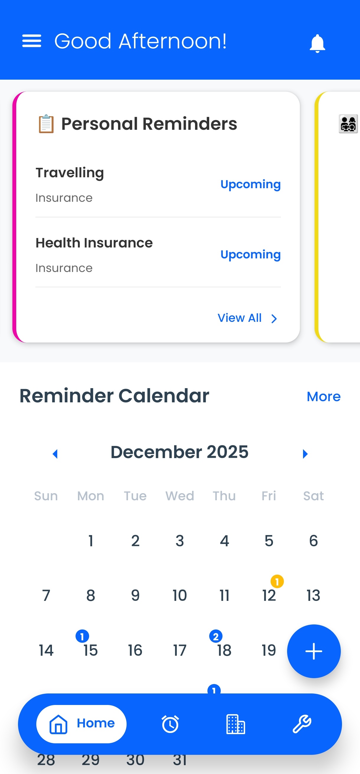 Bellbuddy App Interface